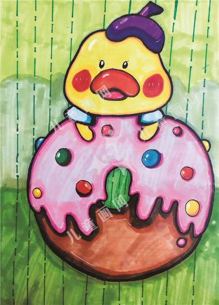 可爱鸭的甜甜圈