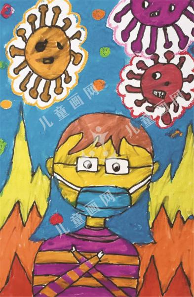 英雄人物战病毒