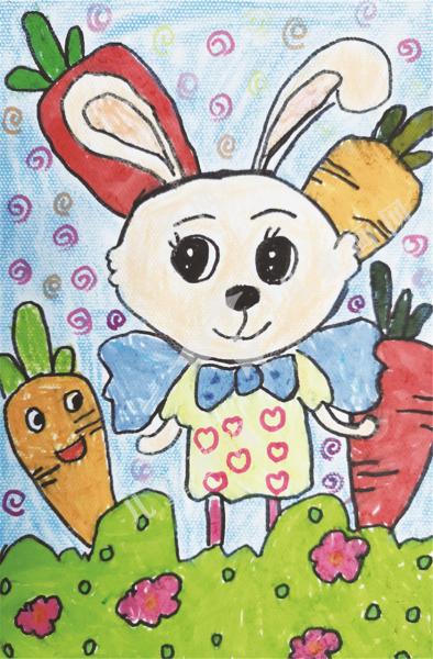 小兔拔萝卜