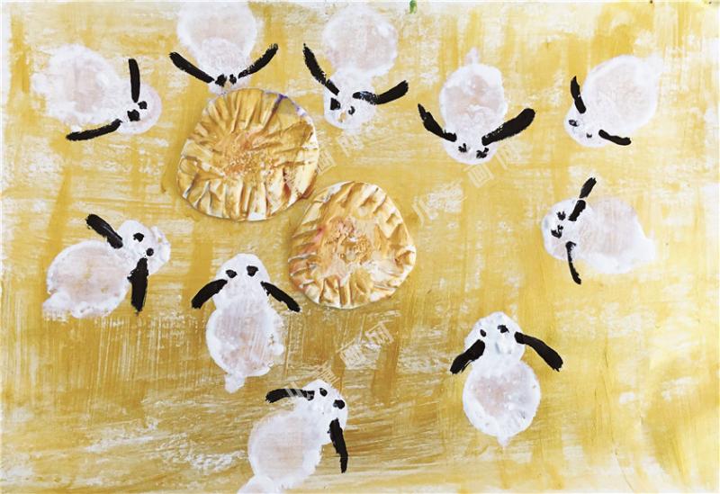 过中秋（兔子与月饼）