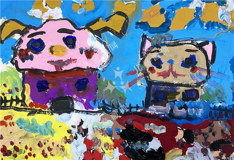 小猫小狗好邻居