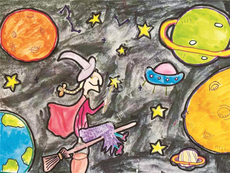 飞向宇宙的老巫婆