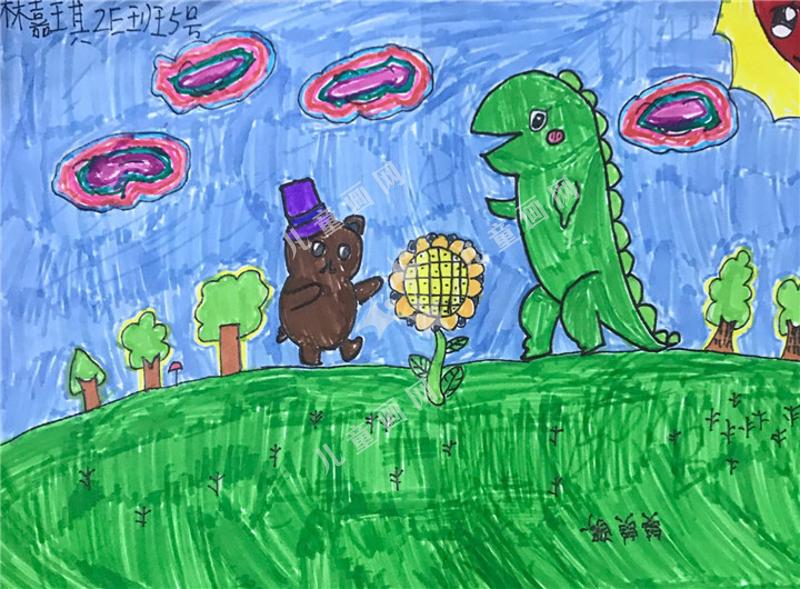 有恐龙的游乐园