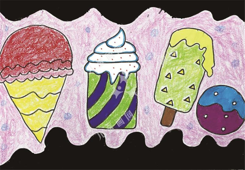 好吃的冰激淋