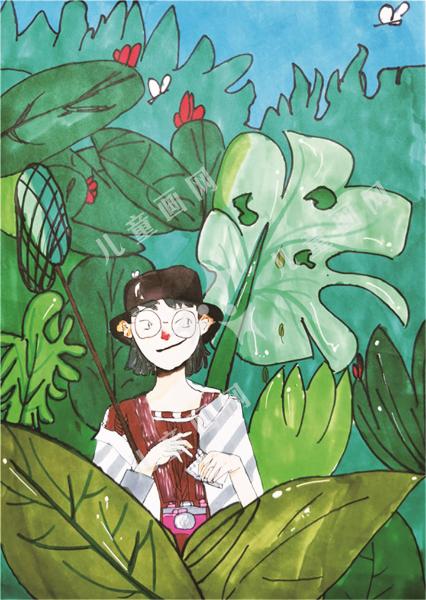 夏天的野外郊游