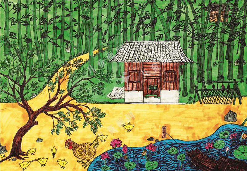 竹林深处有人家