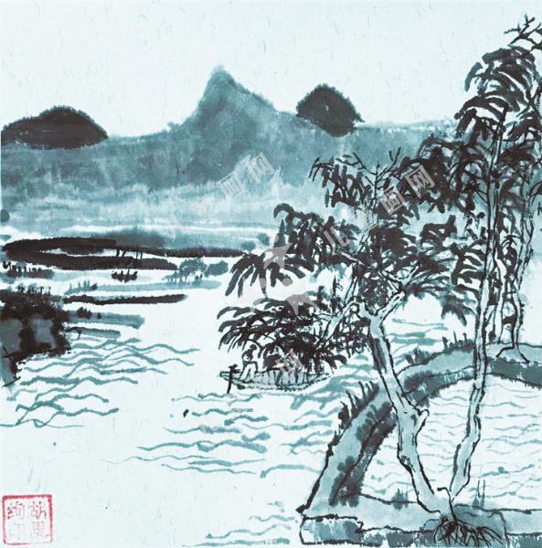 泊舟山水间