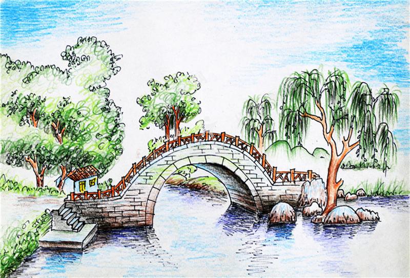 家乡的小桥