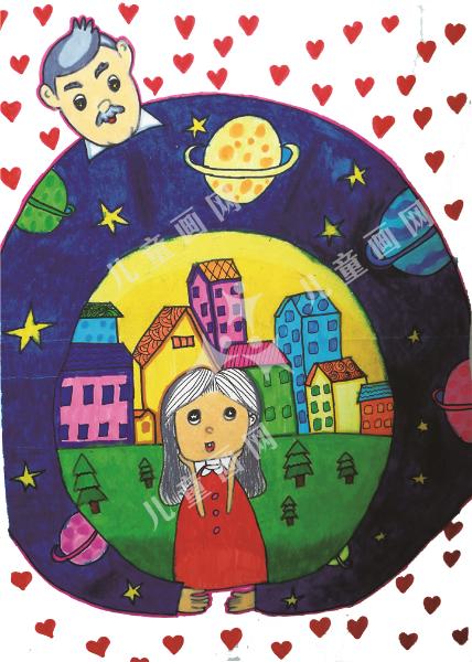 月亮爷爷的抱抱