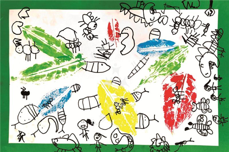 树叶底下有什么？