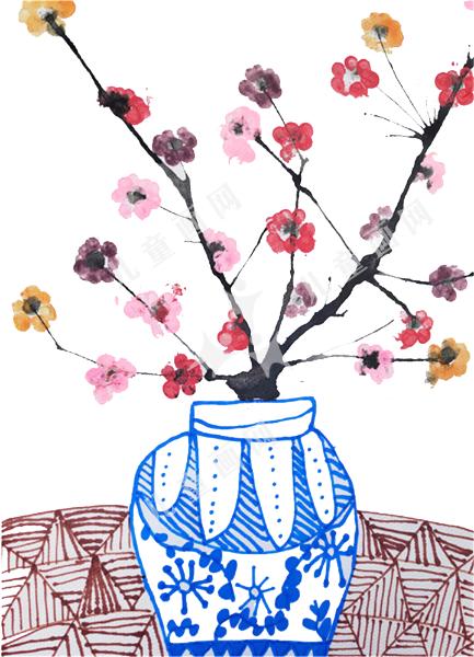 梅花盛开