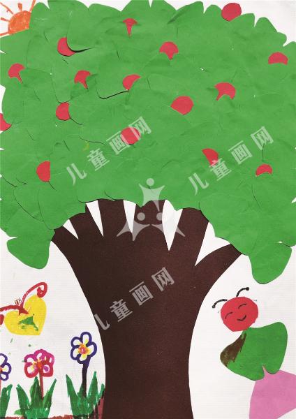 苹果树下