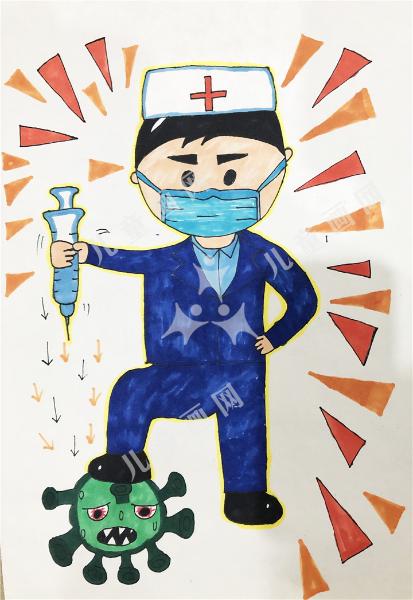 抗疫小战士