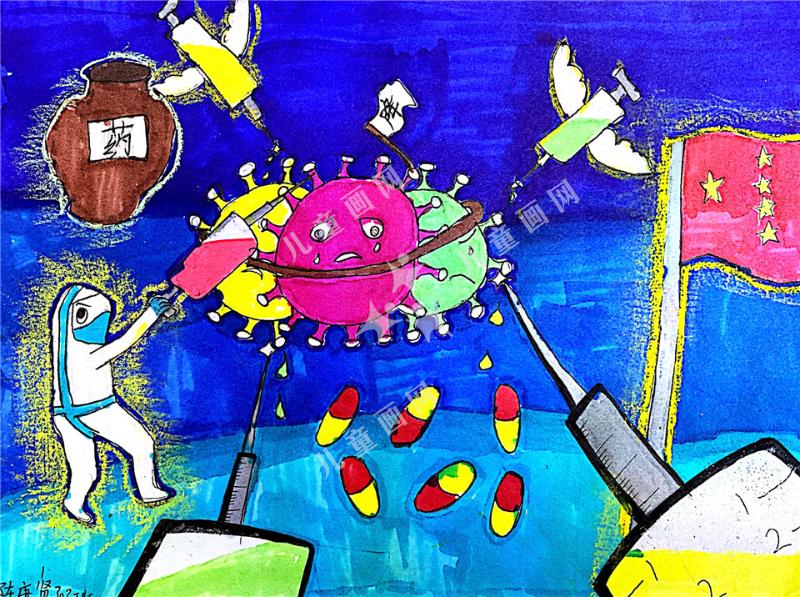 白衣天使战新冠