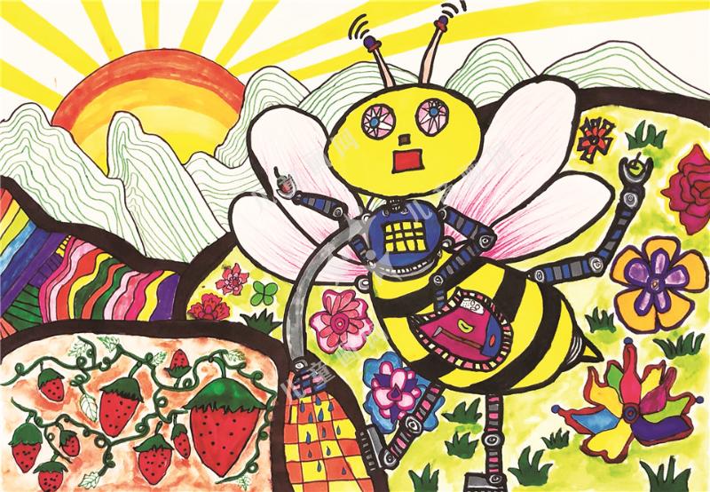 农家蜜蜂机器人