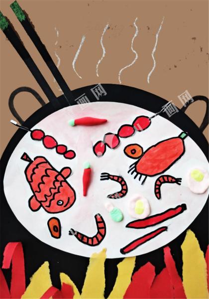 热腾腾的火锅