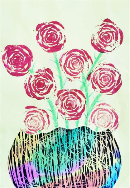 送给妈妈的玫瑰