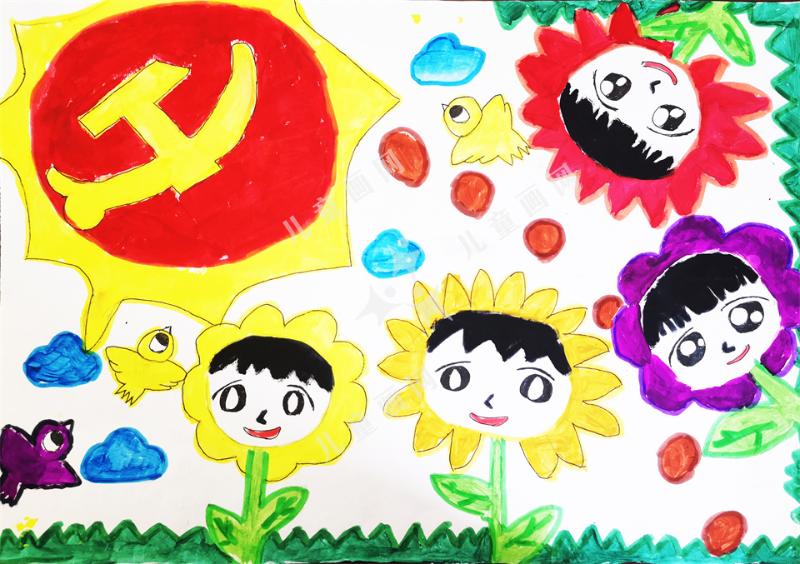 朵朵花儿向太阳