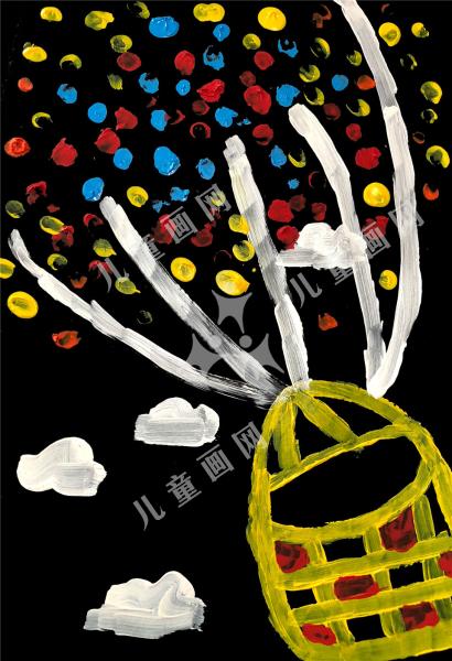 飞起来的热气球