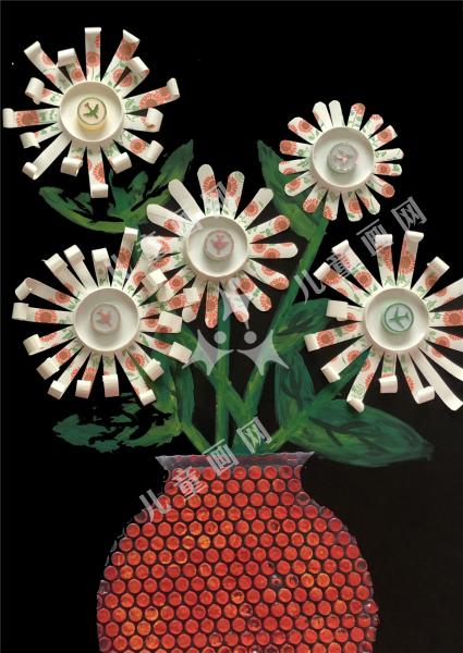 纸杯花