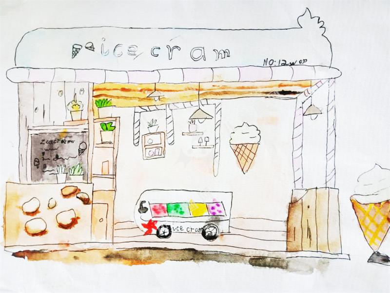 冰淇淋店