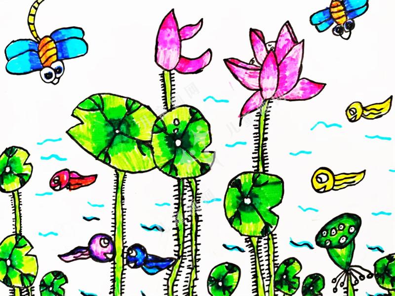 早有蜻蜓立上头