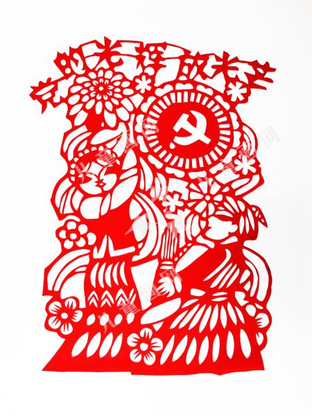 党的光辉放光芒