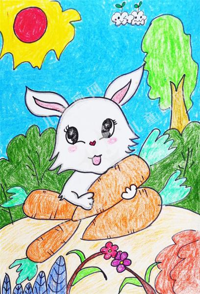 小兔拔萝卜