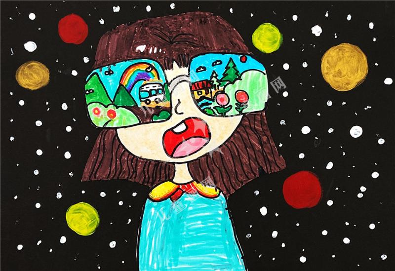 我眼中的五彩世界