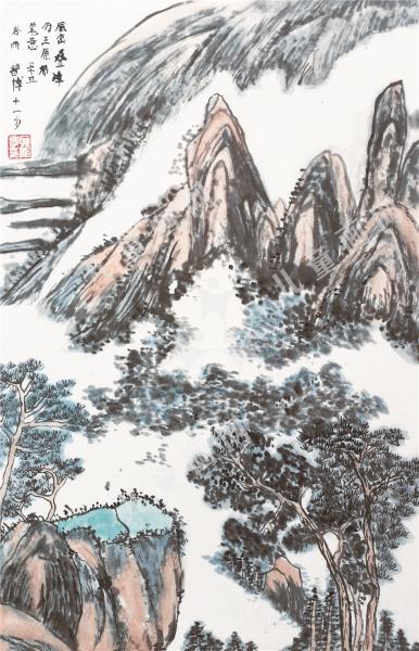 层峦叠嶂