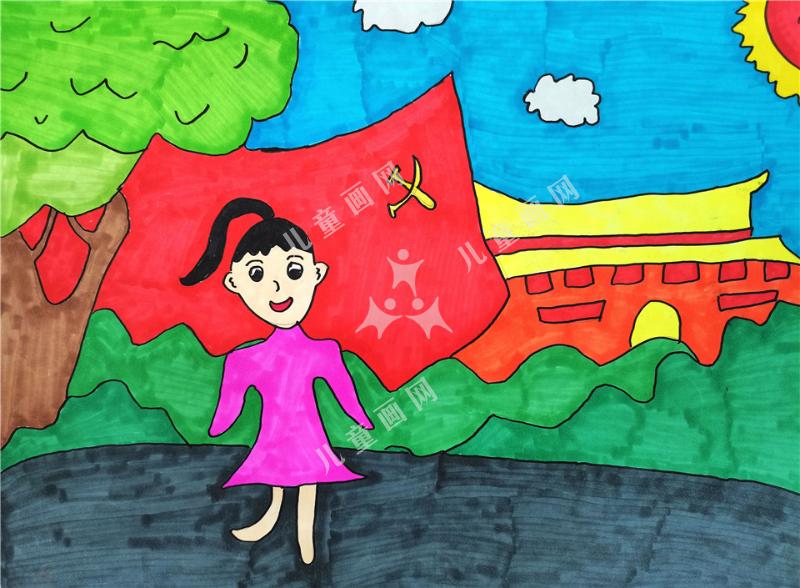 沐浴在党的阳光下