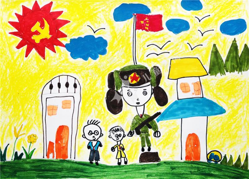 喜迎建党100周年--隆重的升旗仪式
