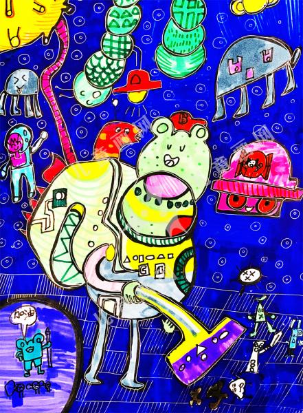 抗击新型病毒机器人