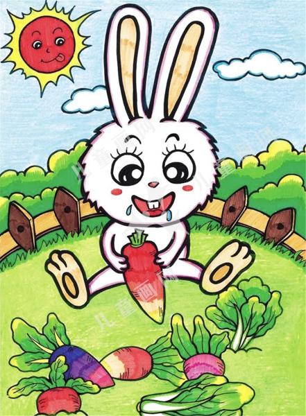 贪吃的小兔