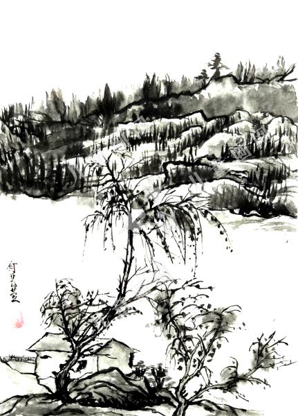 水墨山水