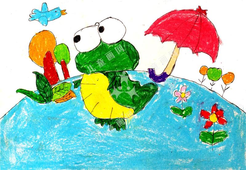 小青蛙爱春天