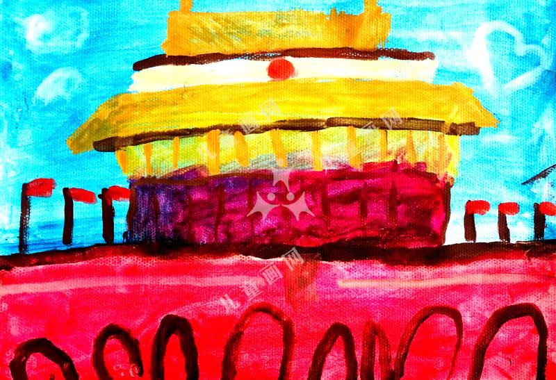 我爱北京天安门