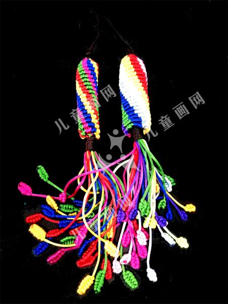 绳结—五彩挂件