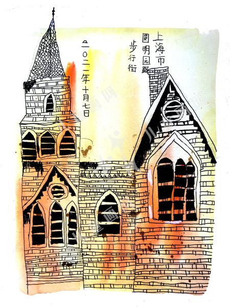 圆明园路步行街