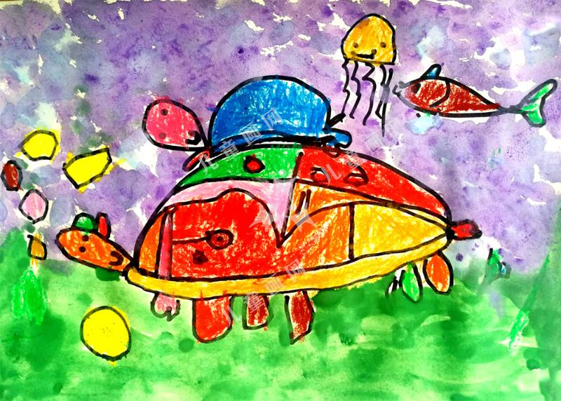 乌龟妈妈和宝宝