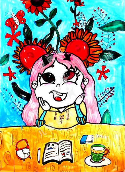 奇思妙想的女孩