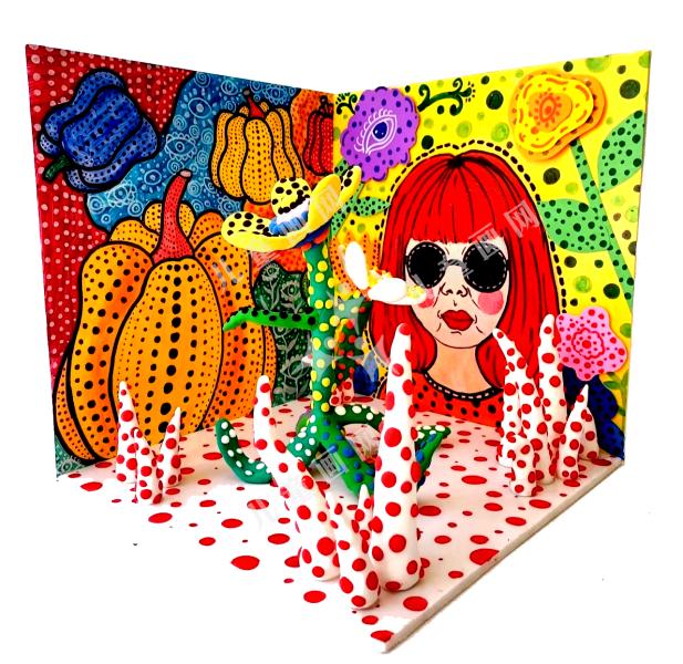 草间弥生的艺术空间