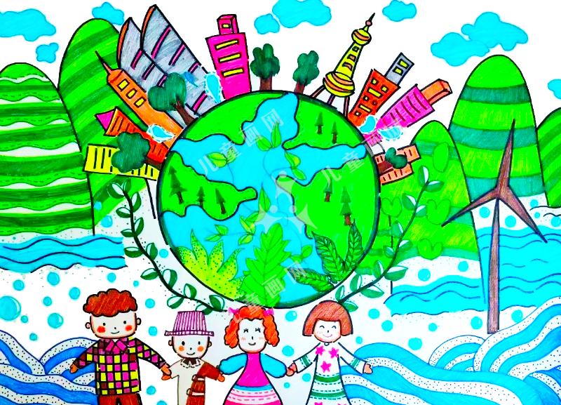 向往美好绿色未来