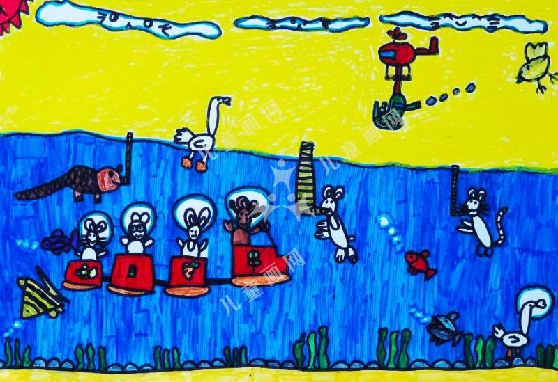 去海底世界旅行