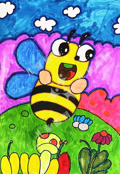 快乐的小蜜蜂