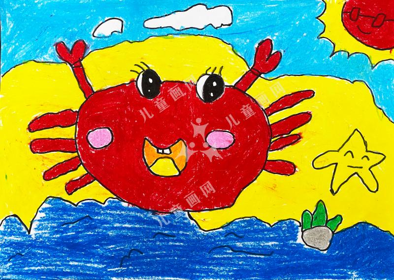 海底小螃蟹