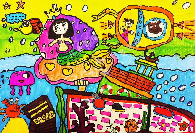 我心中的海底世界