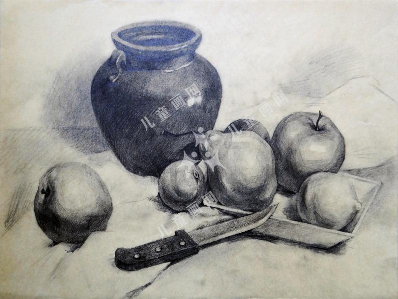 素描静物1