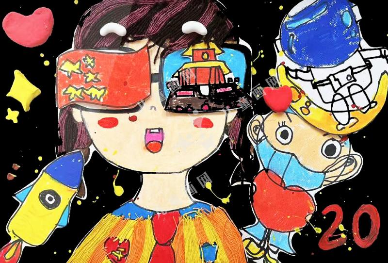 童眼看祖国