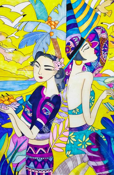 夏日海边